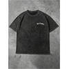 image:imageRoseSeek Mens Letter Graphic Tees Short Sleeve Crewneck Washed T Shirts Streetwear Drippy ClothesBlack